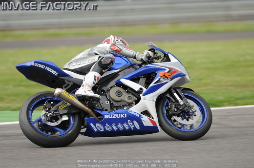 2008-05-11 Monza 2908 Suzuki GSX R European Cup - Bader Benlekehal